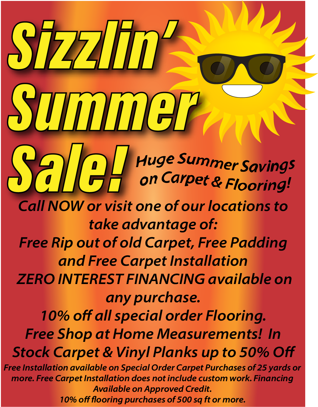 carpet financing, flooring no interest, flooring sale, area rugs near me